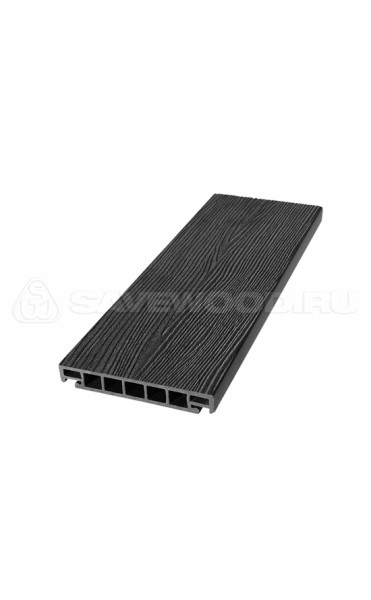 Террасная доска из ДПК SW Salix (S) (R) черный купить в Ростове-на-Дону